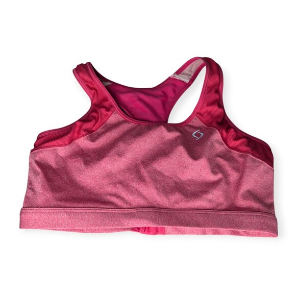 Moving Comfort Racerback Pink Sports Bra 36CD-38C - Picture 1 of 10